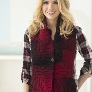 Cloverwood Cardigan – Crochet Pattern for Relaxed Linen Stitch